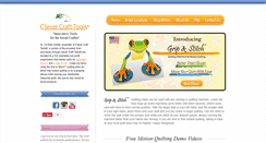 Desktop Screenshot of clevercrafttools.com