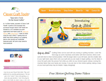 Tablet Screenshot of clevercrafttools.com